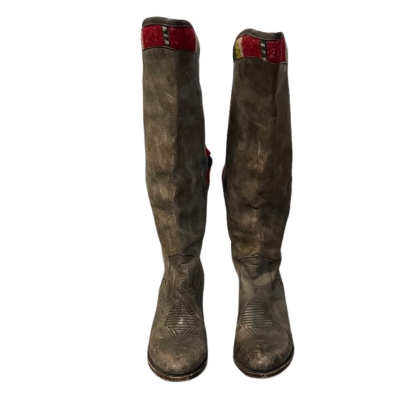 Freebird by Steven Roadies Tall Boot Leather Western Boho, Size 8M - Picture 3 of 16